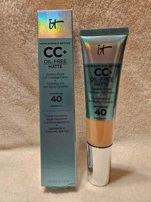IT Cosmetics Your Skin but Better CC+ Matte Cream - FAIR - NEW IN BOX - SPF40 - Image 1 of 2