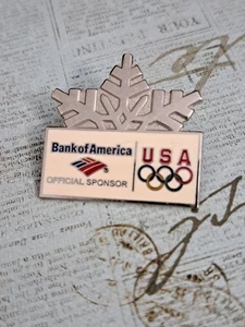 2006 USA Olympische Winterspiele Bank Of America Pin - Bild 1 von 3