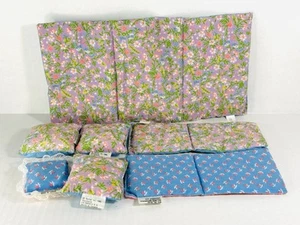 Vintage Barbie Traumhaus Ersatz Blumen Kissen Laken Kissen 1985/1983 - Bild 1 von 6