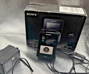 Sony XDR-S60DBP Rot DAB/DAB+/UKW Radio Komplettset mit P A& Kopfhörer Neuwertig - Bild 1 von 18