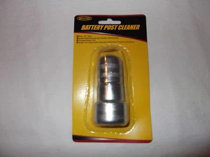 Limpiador de postes de terminal de batería 2 piezas cepillo herramienta de alambre nuevo en paquete manual automático - Imagen 1 de 1