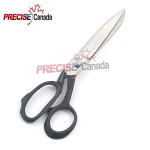 8" SCISSOR / UPHOLSTERY SHEARS TAILOR SCISSOR FABRIC LEATHER (BLACK) - Picture 1 of 2