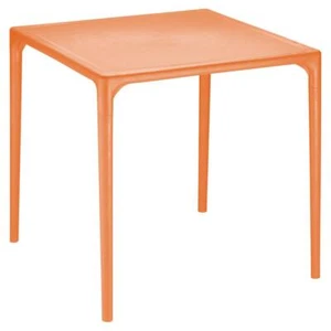 Mango Square Dining Table Orange 28 inch - Picture 1 of 3