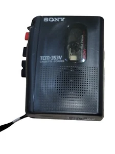 Grabadora de casete operada por voz Sony TCM-353V - REPUESTOS/REPARACIÓN - Imagen 1 de 16