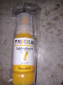 Drucker Klinke Sublimation gelb Tinte Refill für Epson EcoTank Tintenstrahldrucker - Bild 1 von 2