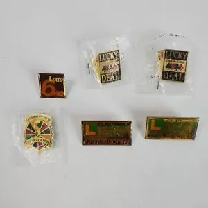Juego de Pines de Lotería de California Oferta de la Suerte Premio Lote 6 Escuelas Ganar - Imagen 1 de 6