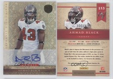 2011 Panini Gold Standard Silver Signatures /499 Ahmad Black #153 Rookie Auto RC