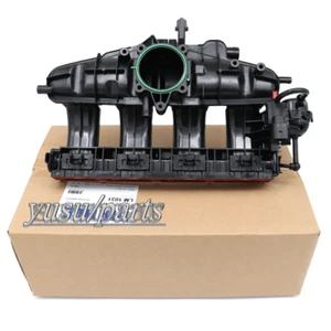 Intake Manifold + Solenoid Valve For VW Golf Jetta Tiguan Passat Audi A3 2.0 TSI - Picture 1 of 6