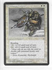 MTG ICE AGE --- KJELDORAN KNIGHT --- RARE! NM! Magic the Gathering!