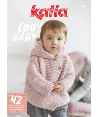 KATIA YARNS Magazin Katia BABY 98 - Winter Baby-Strickmode 42 Anleitungen 0-2 Jahre