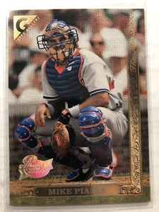 1996 Topps Gallery Player's Private Issue 409/999 Mike Piazza #166 HOF - Picture 1 of 2