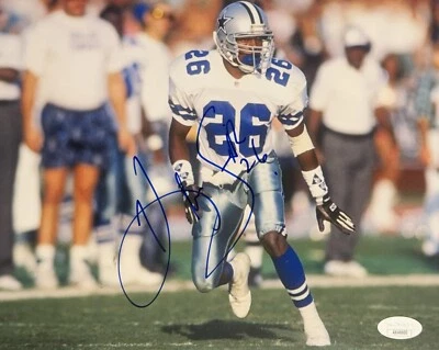 凯文·史密斯签名亲笔签名达拉斯牛仔队 8 x 10 照片 JSA 正品证书  — 第 1/2 张图片