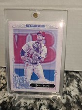 2017 Topps Gypsy Queen Gum Ad Back SP Bryce Harper Phillies Nationals 