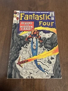 Fantastic Four #47 (Marvel Comics 1966) Inhumans and Dragon-Man Appearance! - Picture 1 of 11