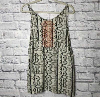 Túnica sin mangas con tiras Cleobella talla M lados abiertos bohemia astrología sin mangas HS Foto 1 de 4