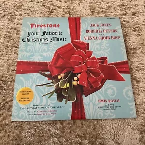 Firestone Presents Your Favorite Christmas Music Volume 6 LP Mono Holiday M-!!!! - Picture 1 of 6