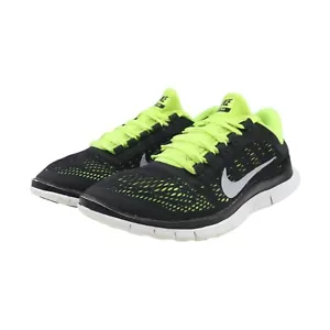 Nike Free 3.0 V5 Running Sneaker Herren UK 7 Black Volt White Sneaker 580393 018 - Bild 1 von 8