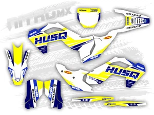 Graphics Kit fits Husqvarna TC FC FX 125 250 350 450 2023 2024 Decals Stickers - Picture 1 of 1