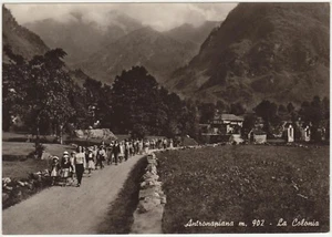 ANTRONAPIANA - LA COLONIA - ANTRONA SCHIERANCO (VERBANIA) 1957 - Imagen 1 de 1