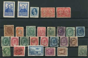 Canada Early Classic Stamps Lot of 27 QV #20325 - Picture 1 of 6