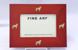 Border Collie Fine Arf Frame 4x6" - Picture 1 of 3