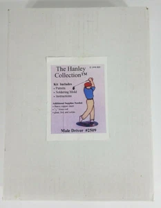 NIP Delphi Stained Glass Male Driver #2509 pattern soldering mold craft kit 1998 - Picture 1 of 8