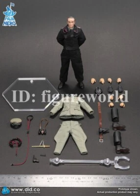 DID XD80027 1/12 WWII German Panzer Commander Otto Carius 6" Action Figure Model - Image 1 of 4