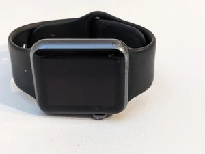 Apple Watch Series 1 38mm Black WR-IPX7 AS IS For Parts Repair - Picture 1 of 6