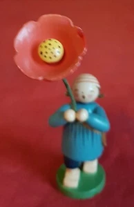 Blumenkind Mohn   Erzgebirge, gebraucht  - Bild 1 von 4