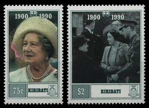 Kiribati 1990 - Mié-Nr. 559-560 ** - MNH - 90 cumpleaños Reina Mamá - Imagen 1 de 1