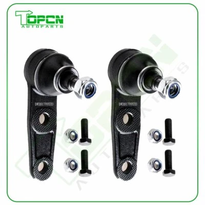 (2) Driver Passenger Side Front Lower Ball Joint For 2005-11 Chevrolet AVEO 5 Foto 1 de 4