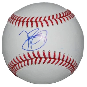 Béisbol OML firmado por Tim Brown (OAKLAND RAIDERS) Grandes Ligas JSA AX31864 - Imagen 1 de 2