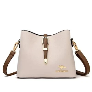 Leather Bucket Bag For Women Small Bucket Purse For Women Messenger Hobo Bags - Picture 1 of 13