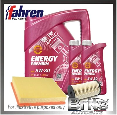 СЕРВИСНЫЙ КОМПЛЕКТ для VW CRAFTER (2E/2F) 2.0 TDI FAHREN МАСЛЯНЫЕ ВОЗДУШНЫЕ ФИЛЬТРЫ И МАСЛО 2011-16 - Изображение 1 из 4