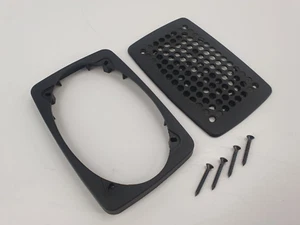 OEM EURO BMW E28 Rear Loudspeaker Grille Cover Trim 65121367715 BLACK USED N - Picture 1 of 7
