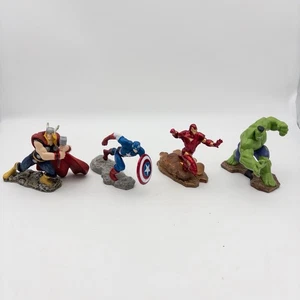 Disney Store Marvel Avengers PVC Figuren Set - 2011 - Thor, Hulk, Iron Man - Bild 1 von 14