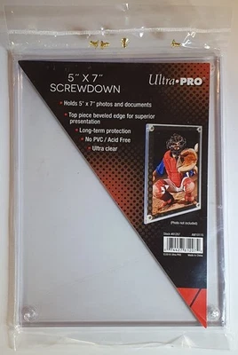 Ultra Pro 5" x 7" Screwdown Trading Card Display Protector Case - Image 1 of 2