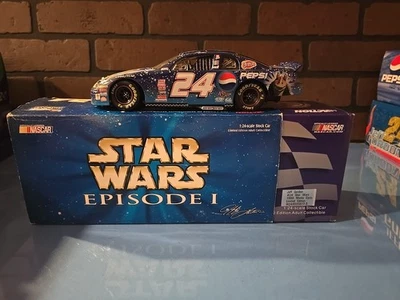 Vintage 1999 Jeff Gordon Pepsi Star Wars Episode 1  1/24 Action Nascar Diecast - Image 1 of 4