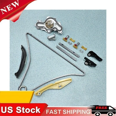 Kit de cadena de distribución bomba de agua para Ford Police Interceptor 2015-2019 sedán Lsnhgnee Foto 1 de 4