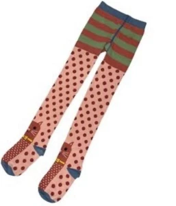 Matilda Jane Girls Cat Polka Dots Tights Size 8-10 - Picture 1 of 2