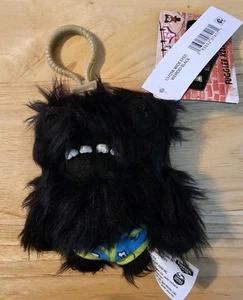 Mini Fuggler Keyring Clip On Bag. Plush Funny Ugly Monster Key Ring Chain - Picture 1 of 2