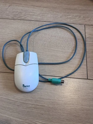 Vintage Genius NetMouse Pro Ball Computer Mouse PS/2 Collectible - Image 1 of 3