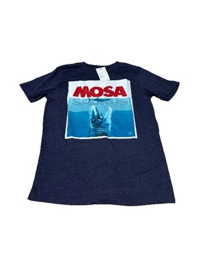 Camiseta de manga corta Jurassic World Mosa Saurus para niños L azul - Nueva con etiquetas Foto 1 de 4