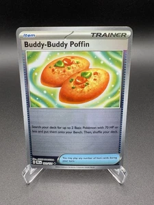 Buddy-Buddy Poffin (Poke Ball Pattern) 101/131 SV: Prismatic Evolutions Holo - Picture 1 of 4