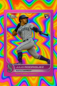2022 Topps Chrome Pink Wave Refractor Singles Stars Rookies RC Parallel Choose! - Picture 1 of 15
