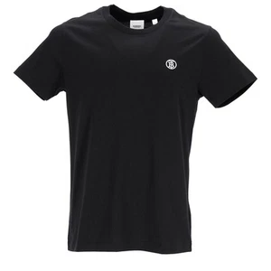 Burberry T-Shirt Mit Logo-Stickerei Männlich Schwarz Xl - Bild 1 von 4