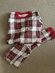 NWOT HANNA ANDERSSON PAJAMAS Christmas Plaid Youth 160 14 - Picture 1 of 5