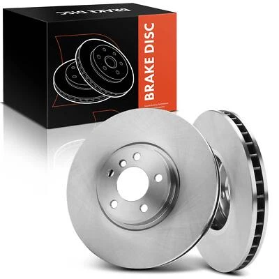 Rotores de freno de disco delanteros izquierdo y derecho BMW X5 2002 2003 2004 2005 2006 Foto 1 de 4