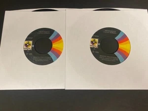 Lot of (2) Dueto Frontera: Aborresco / El Prieto Lunares Y El Guero Patillas 45 - Bild 1 von 2
