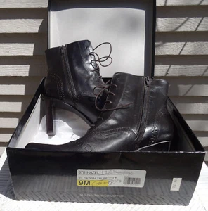 Valerie Stevens shoes, 878 Hazel, 23 dark brown truffle Le, Size 9M - Picture 1 of 10